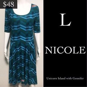 LuLaRoe Nicole Dress NWT